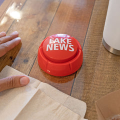 Fairly Odd Novelties red button design for standout desk use