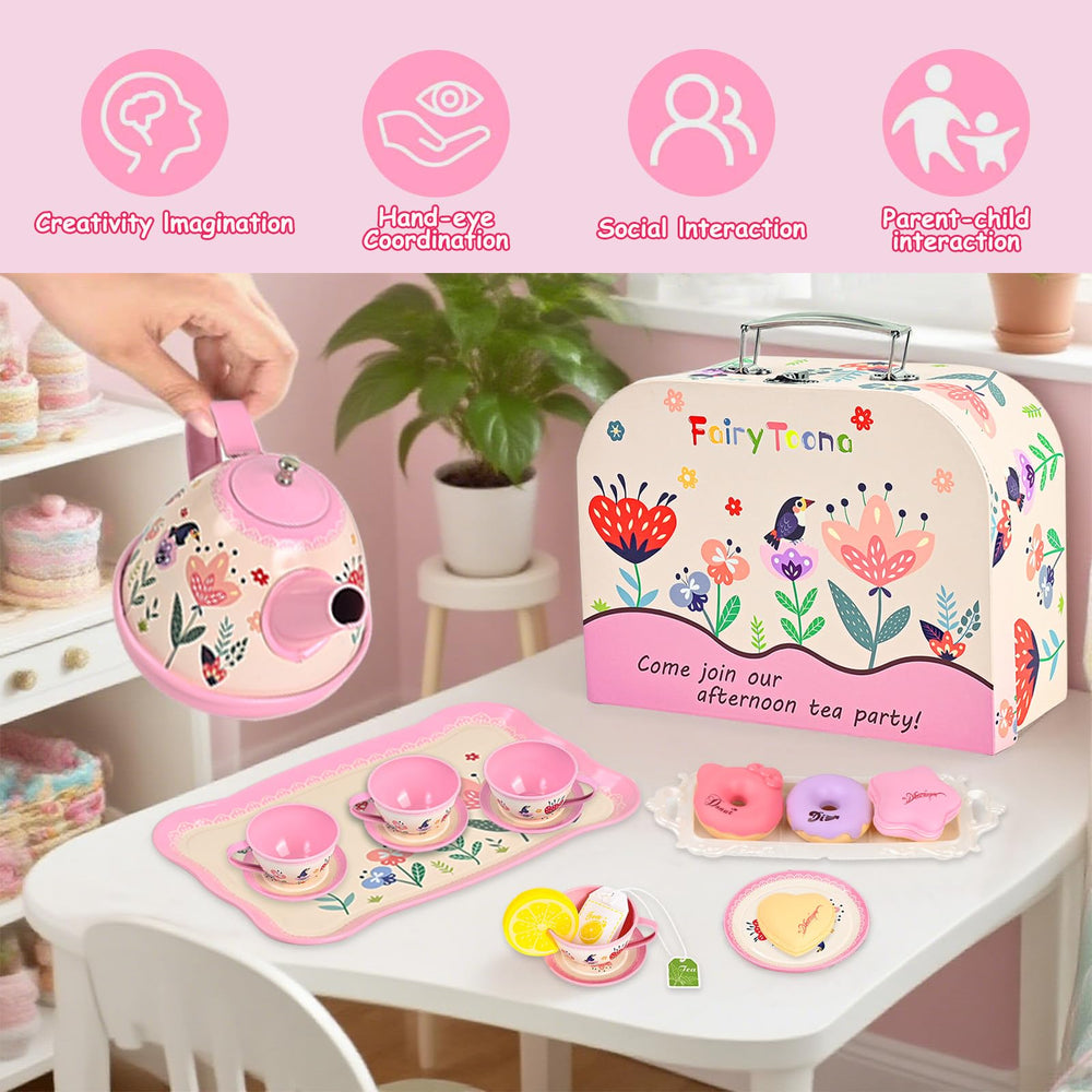 Fairy Toona assortment of colorful dessert toys for tactile play
