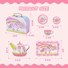 Fairy Toona Unicorn Tea Party teacups encourage cooperative games and creative storytelling.