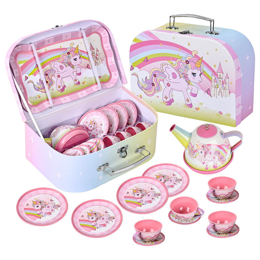 Fairy Toona Unicorn Tea Party teapot for imaginative play and social interaction.