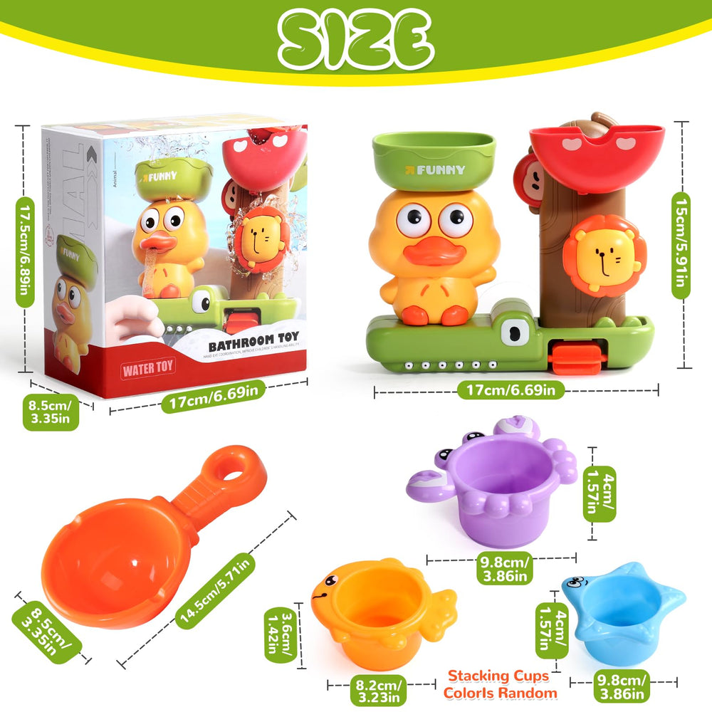 Fajiabao BPA-free ABS plastic bath toys with smooth edges for safe use