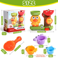 Fajiabao BPA-free ABS plastic bath toys with smooth edges for safe use