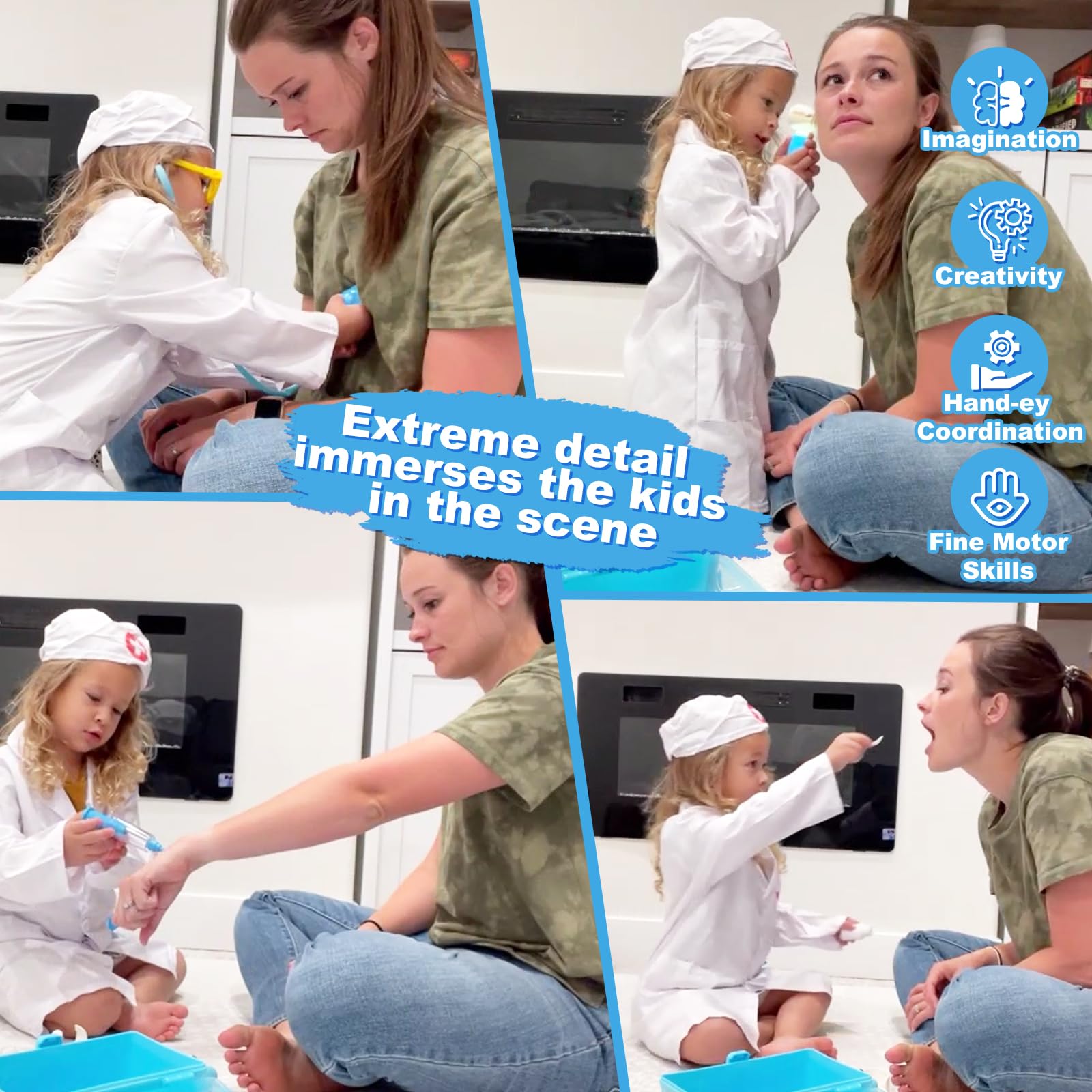 Fajiabao syringe toy supports safe, creative medical role play