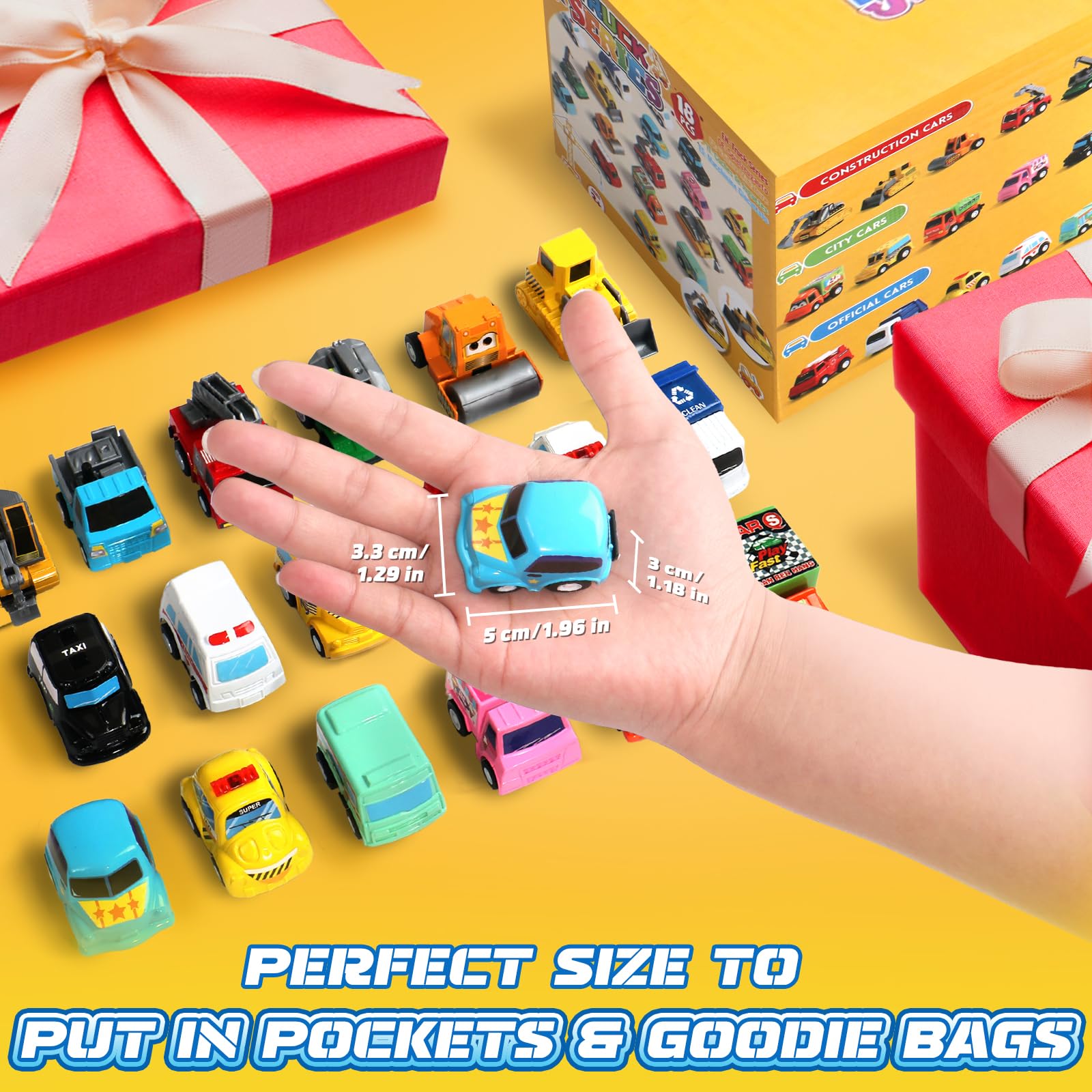 Fajiabao mini pull-back cars for kids provide quick, mess-free fun.
