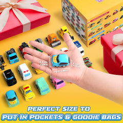 Fajiabao mini pull-back cars for kids provide quick, mess-free fun.