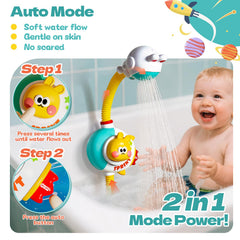 Fajiabao upgraded thick suction cups securely attach toys to tub walls.