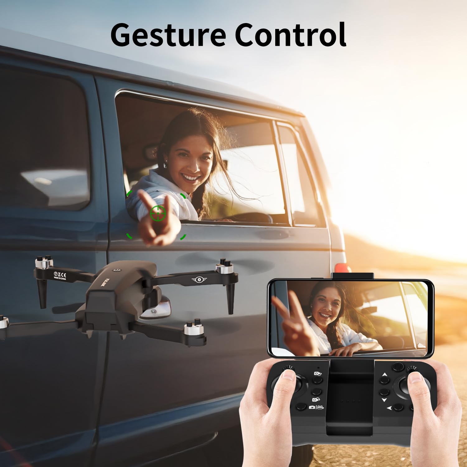 FAKJANK mini-drone foldable design for portable use