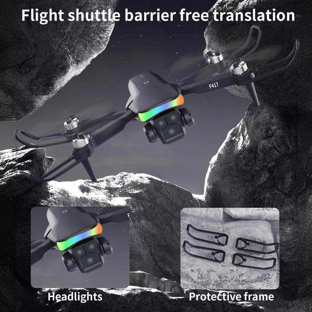 FAKJANK mini-drone gravity gesture control for easy filming