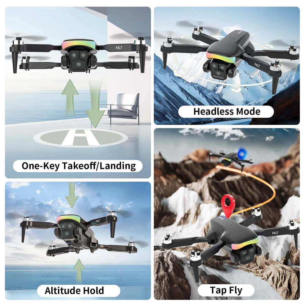 FAKJANK mini-drone optical flow positioning ensures solid hover