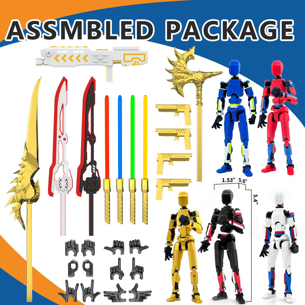 Falandi T13 Titan weapon set with beam sabers for dramatic play.