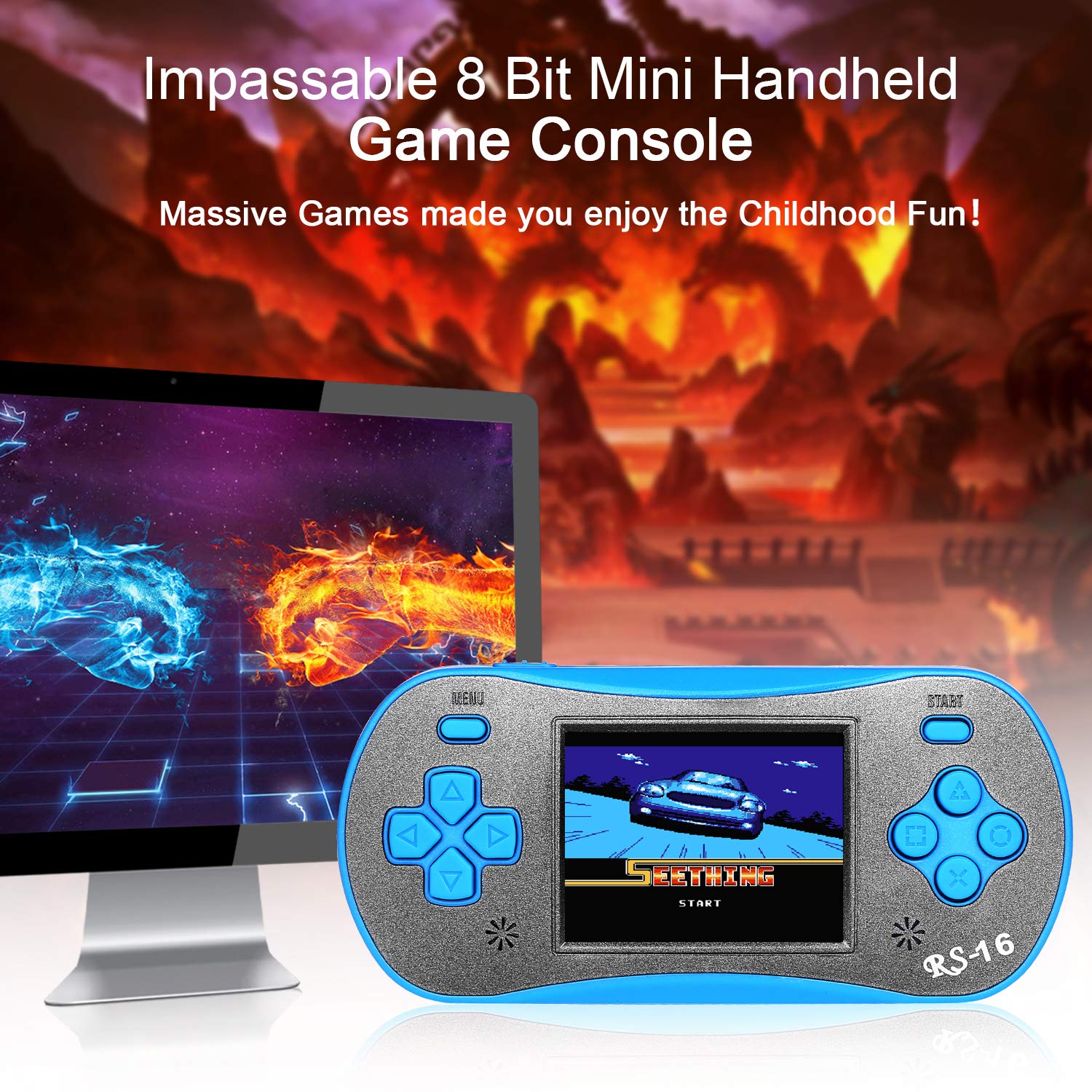 FAMILY POCKET RS16 kids playing together underscores family-friendly entertainment on the go