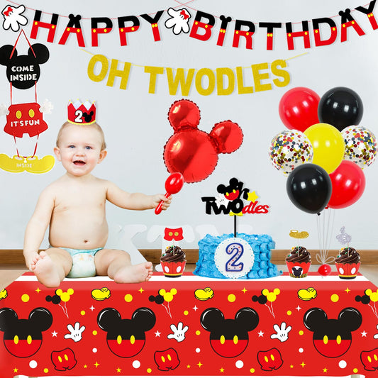 Family Pro Happy Birthday banner anchors the party backdrop
