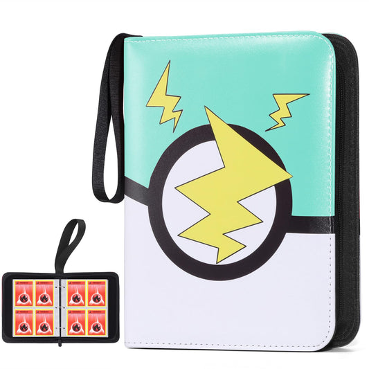FAMOMI Card Binder shows 400-card capacity for easy organization