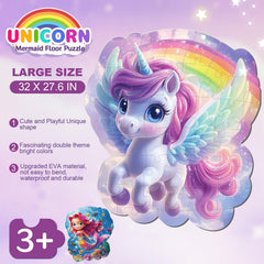 FAMOPLAY EVA material waterproof puzzle pieces resist wear during play