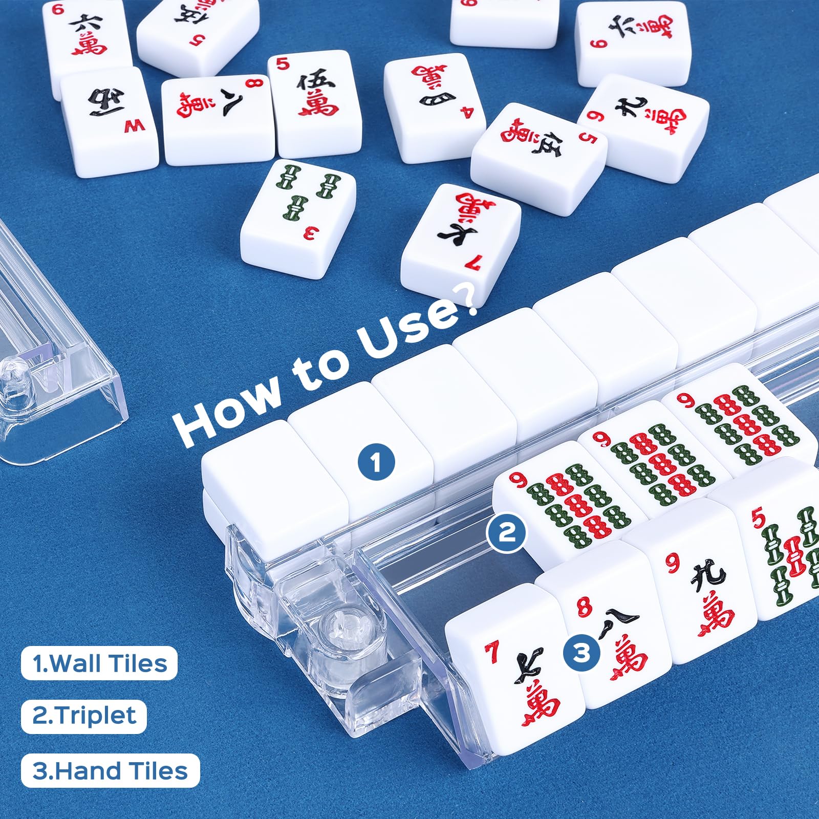 FamRica clear racks with compact, portable design for travel games.