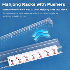 FamRica compatible with traditional and American mahjong sets for versatility.