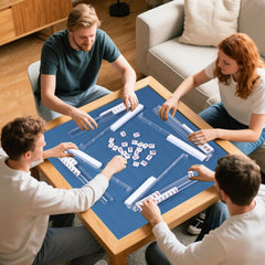 FamRica transparent design enhances table presence while keeping tiles visible.