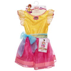 Close-up of the Fancy Nancy cameo on the bodice.