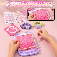 Fanfantoey beginner-friendly instructions help kids create bracelets
