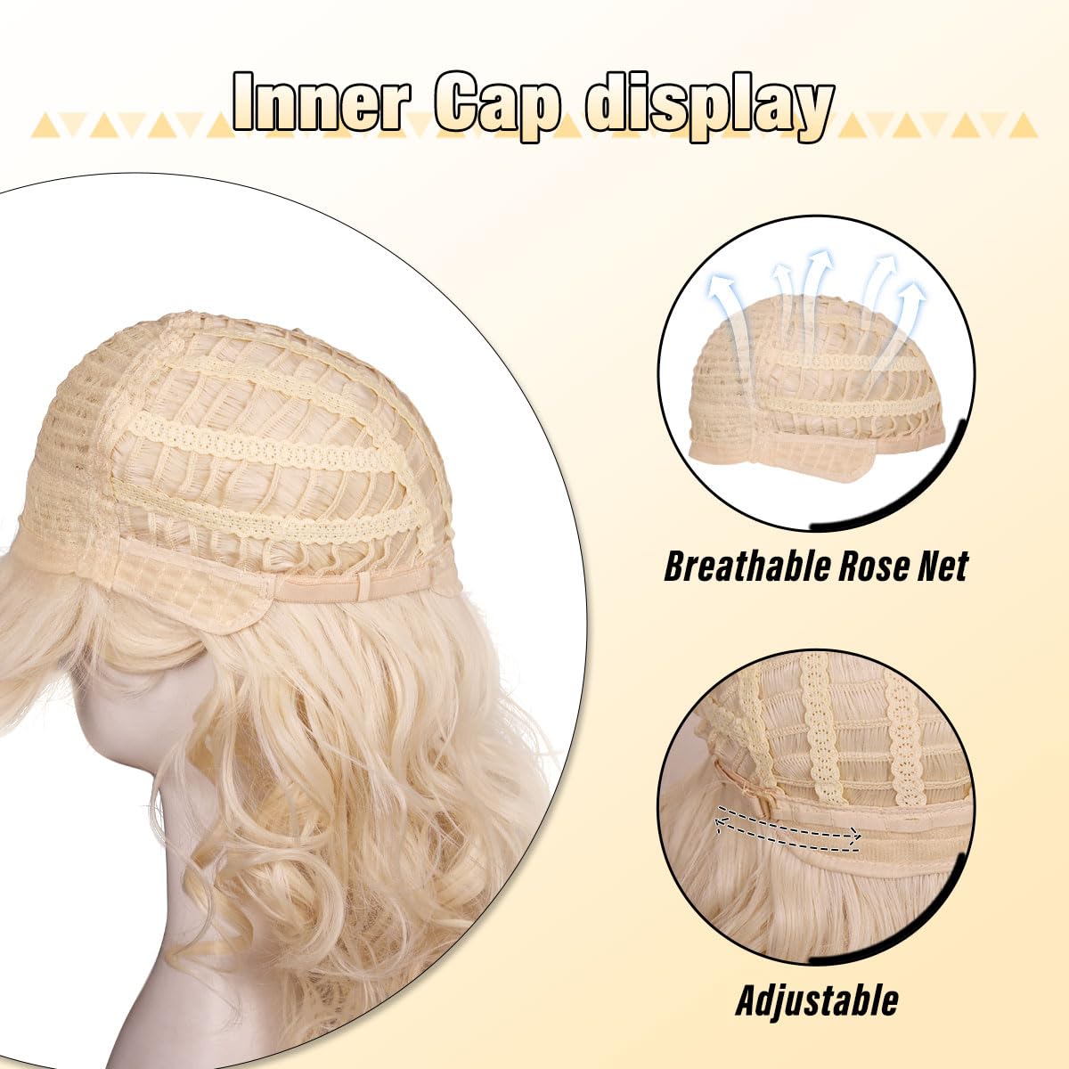 FantaLook adjustable fit with inner toggles for a snug secure feel.
