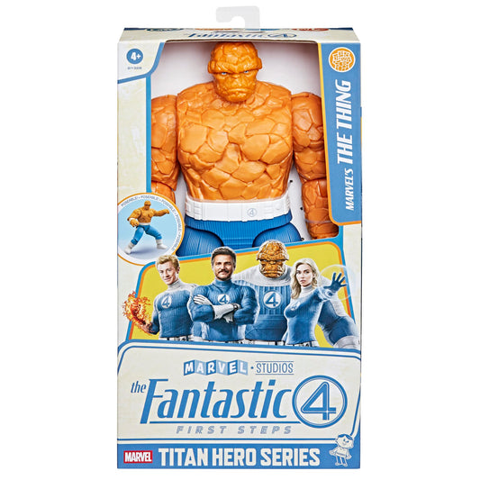 FANTASTIC FOUR The Thing titan hero figure articulation pose for dynamic battles.