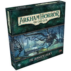 Fantasy Flight Games Dunwich Legacy cover art invites players to begin a chilling campaign.