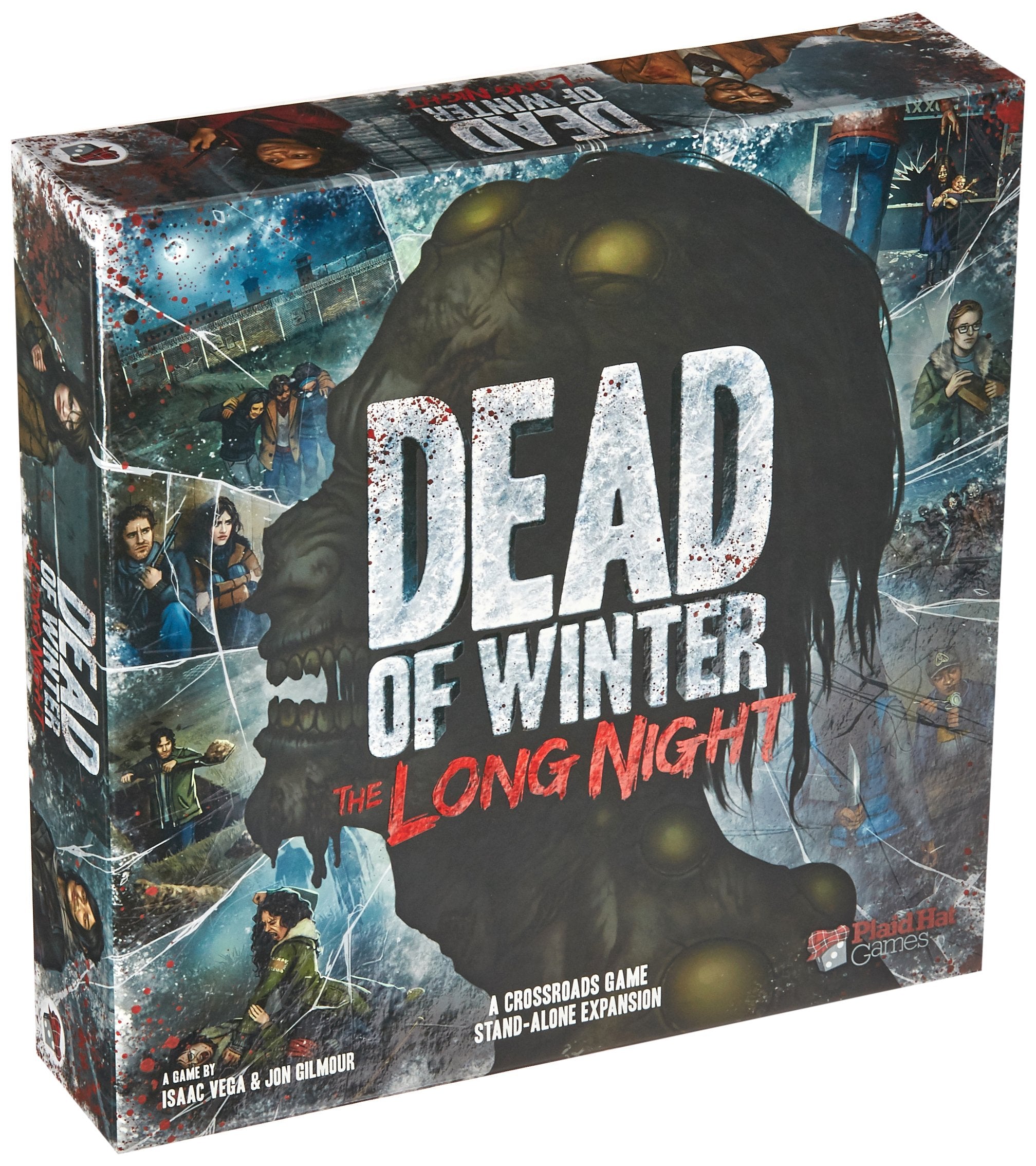 Fantasy Flight Games Dead of Winter Long Night: Raxxon location sparks tense experiments and threats.