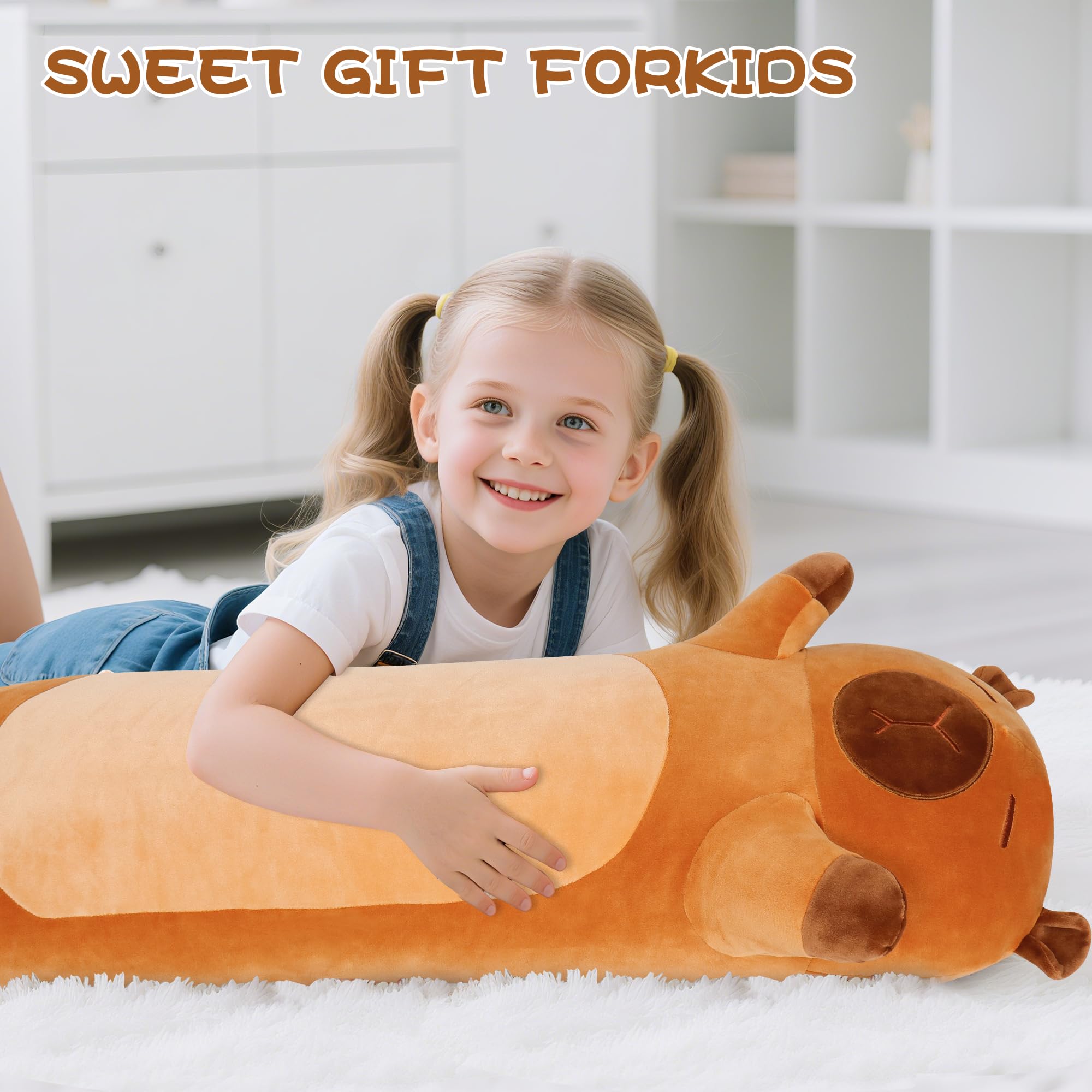 Fanunny Capybara Plush packaging vacuum-sealed preserves softness until fluffing