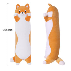 Fanunny dog plush packaging shown, vacuum-sealed and easy to fluff.