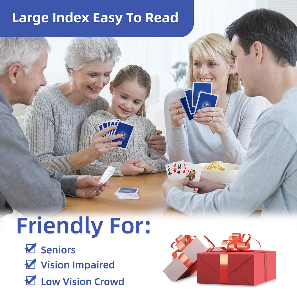 Fanwer blue-purple core visible inside cards signaling durability.