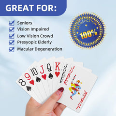 Fanwer cards demonstrating compatibility with Go Fish and Euchre.