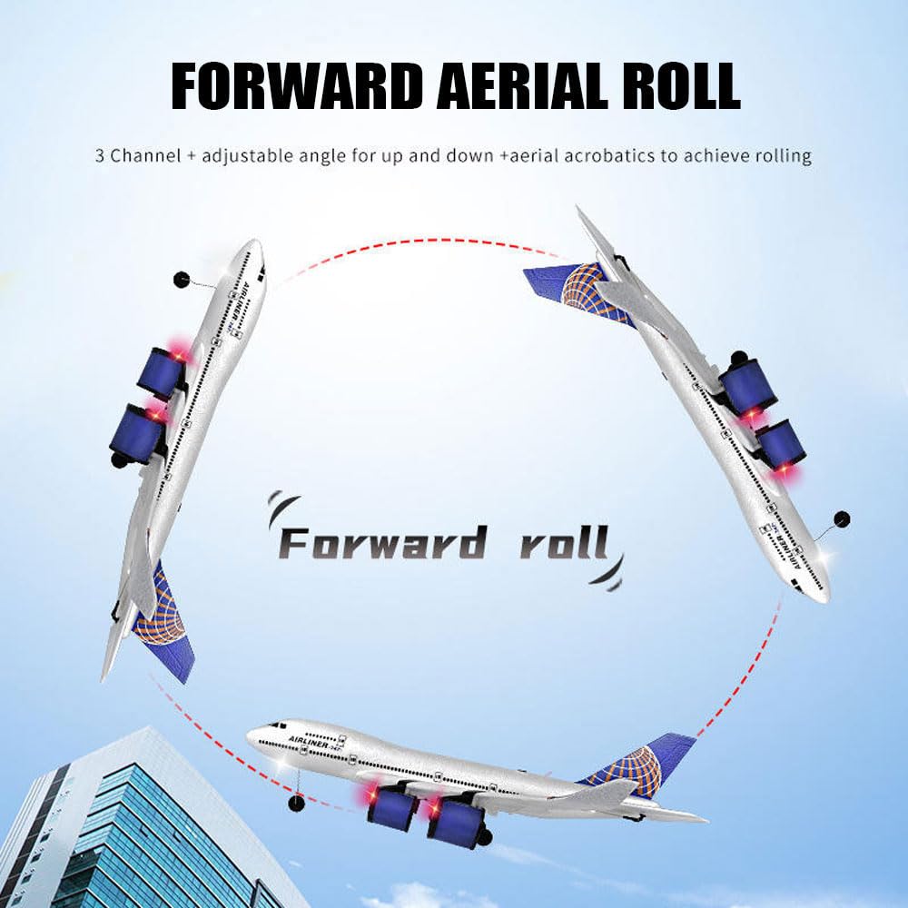 FANXMF beginner-friendly RC aircraft with auto-stabilization for learning.