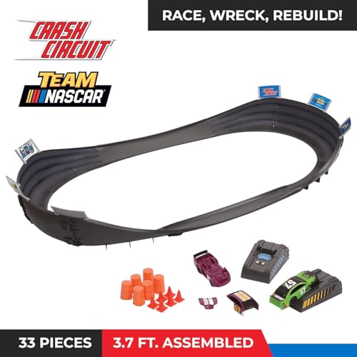 Far Out Toys triple-wide banking turns highlight thrilling cornering for kids.
