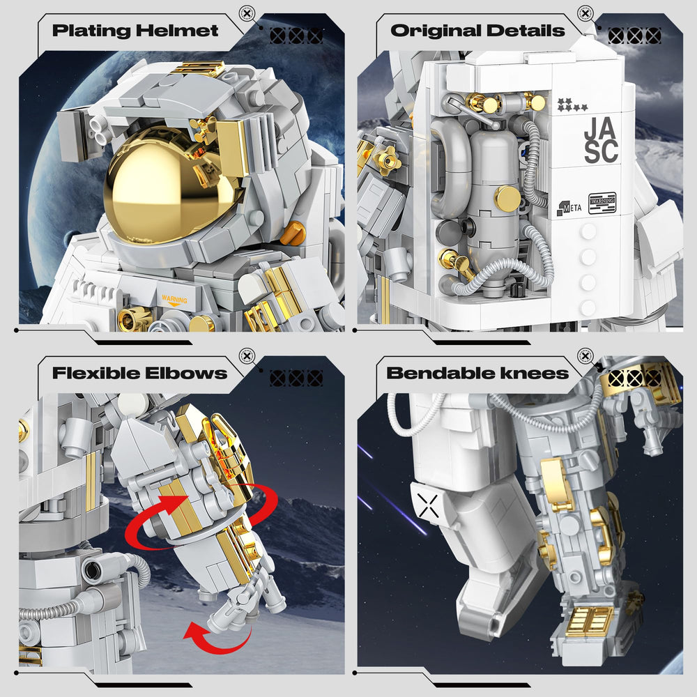 FarBlocked ball-joint-movable-assembly: flexible pose options for dynamic space scenes