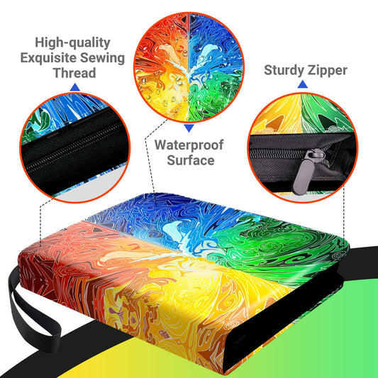 Fariche card album with 50 removable pages keeps collections organized.