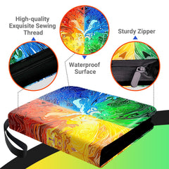Fariche card album with 50 removable pages keeps collections organized.