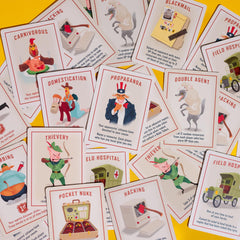 Farms Race resource cards and wheat highlight core economy for turn-based decisions.
