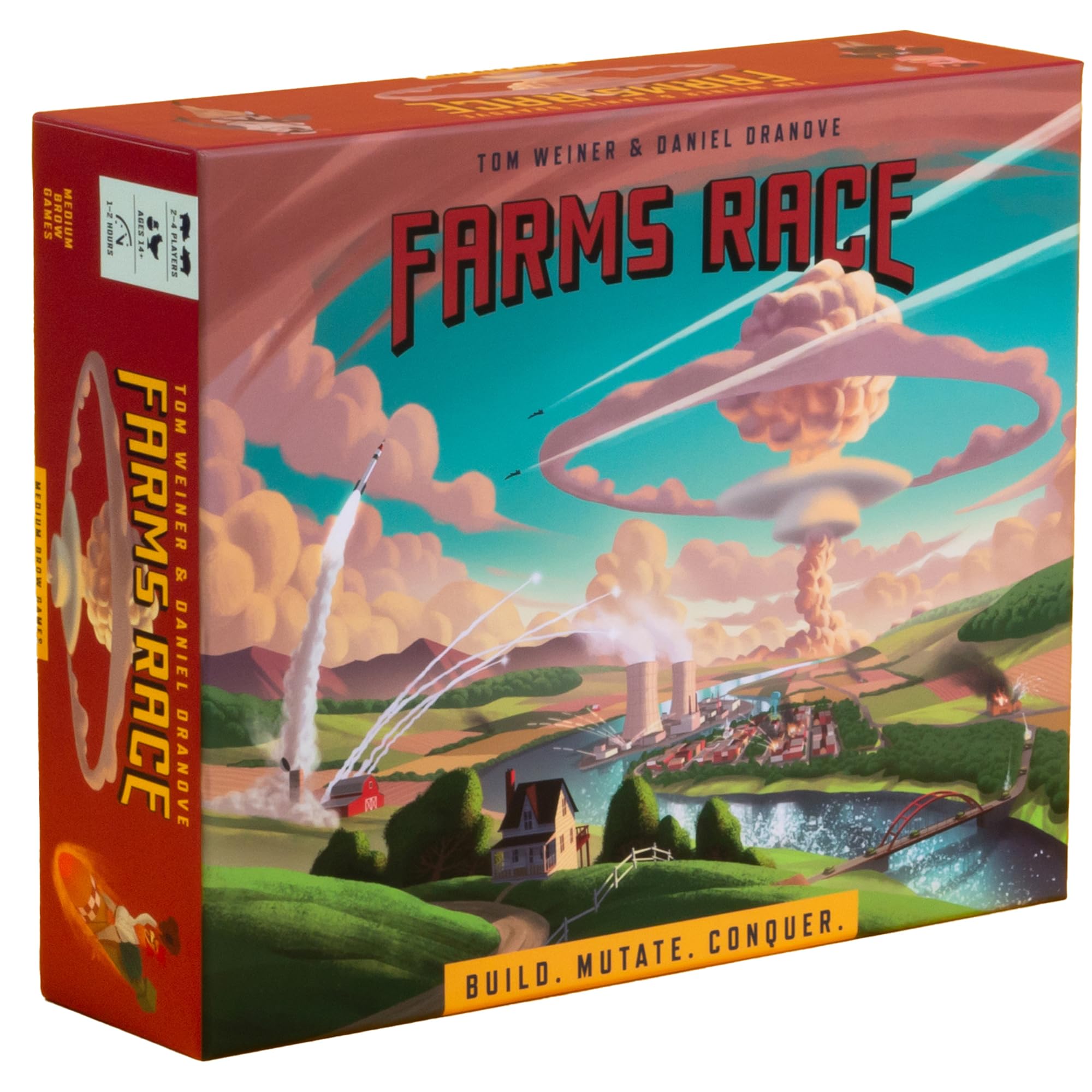 Farms Race standard edition game board supports strategic planning for a fun game night.