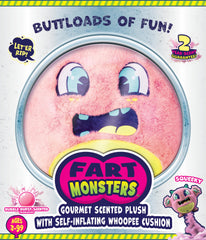 Fart Monsters Squeeky plush, 16 inches tall, ideal for cuddles and imaginative play.