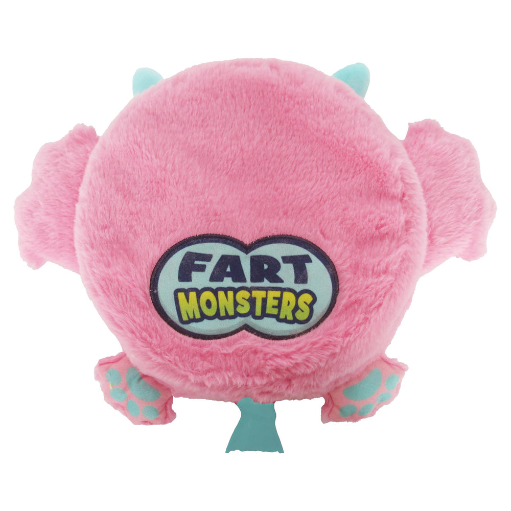Fart Monsters Squeeky bubblegum scent enhances playtime with a playful aroma.