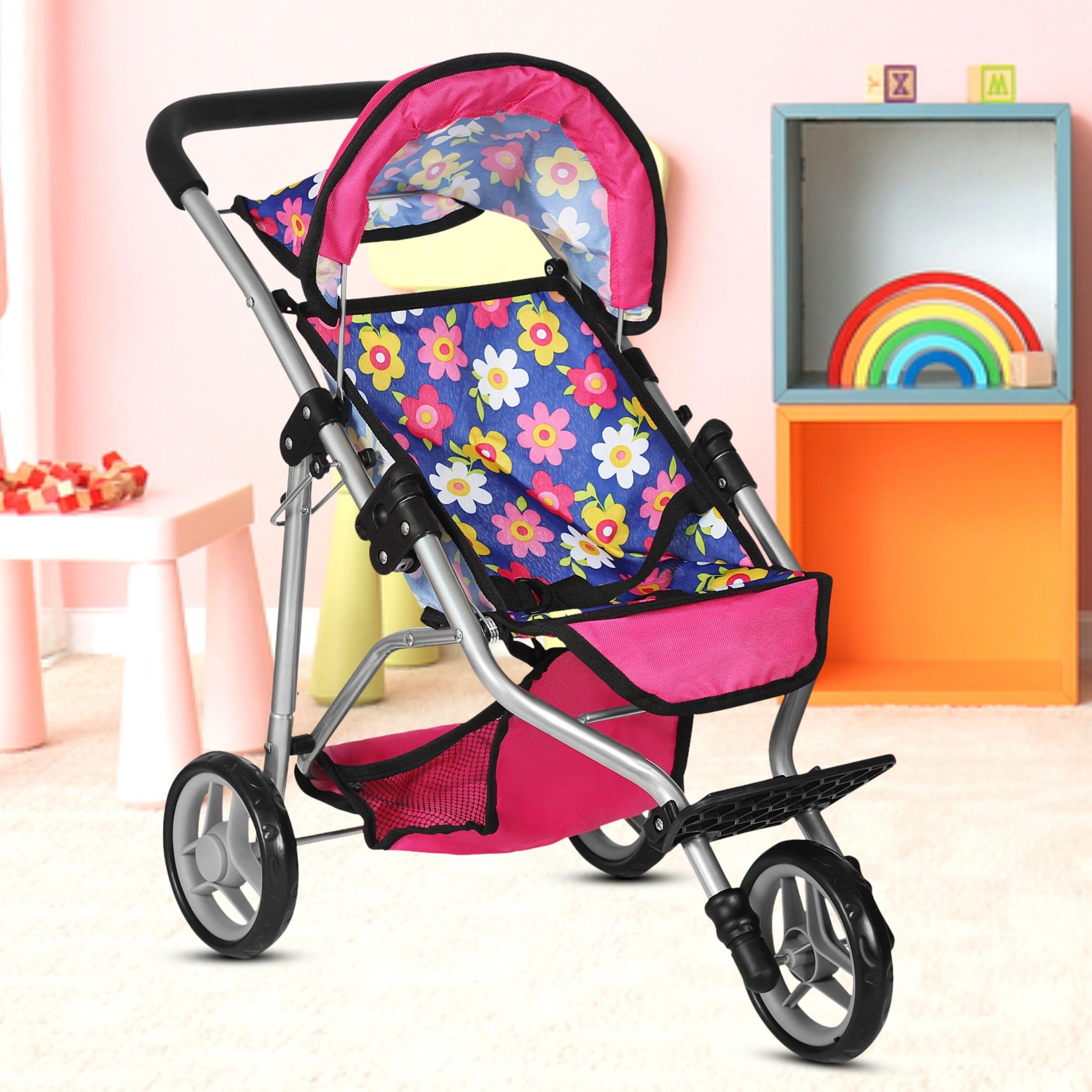 Fash N Kolor stroller safety-tested materials for peace of mind.