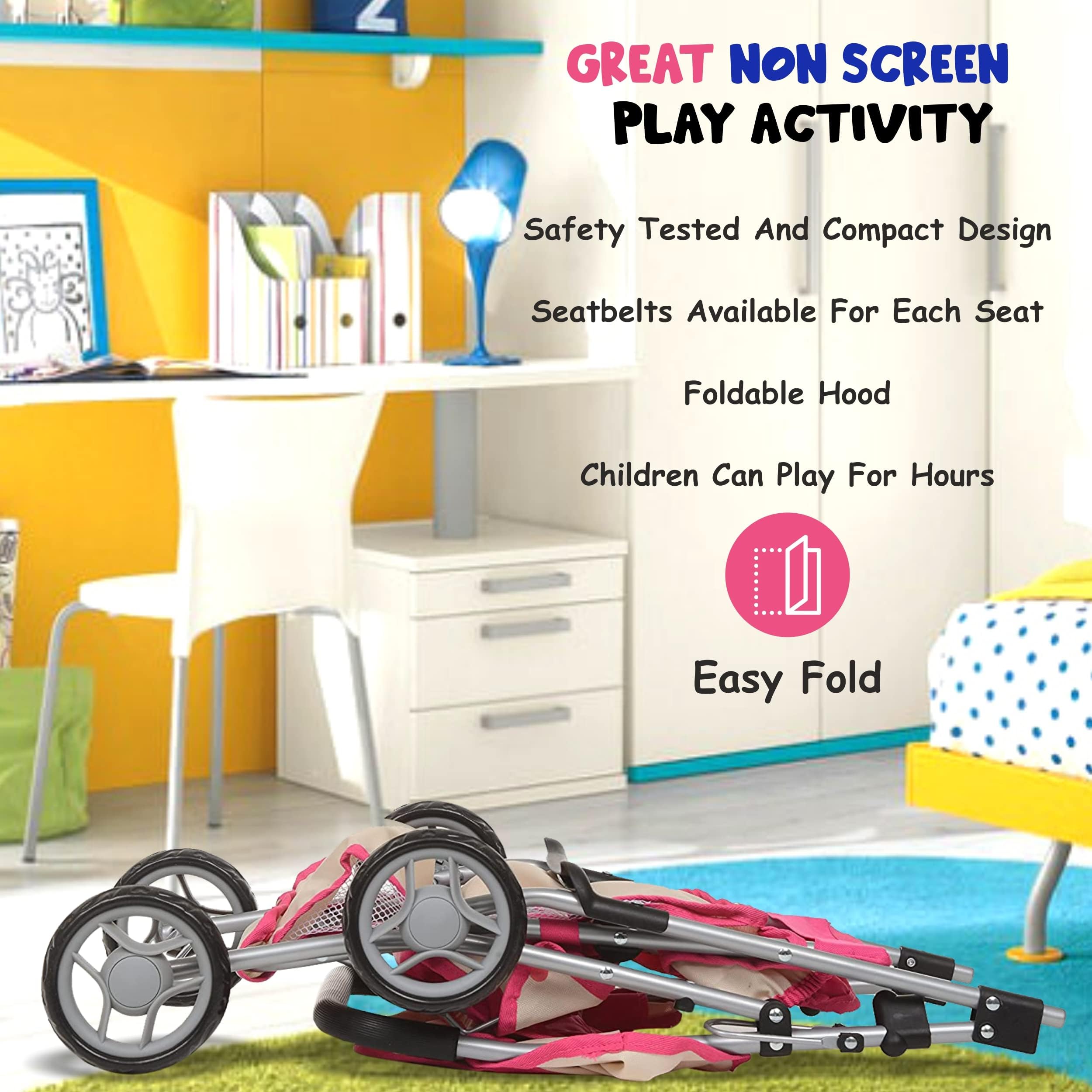 Fash n kolor bottom basket provides handy storage during playtime