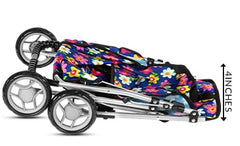 Fash N Kolor stroller with soft grip handle for comfortable pushing.
