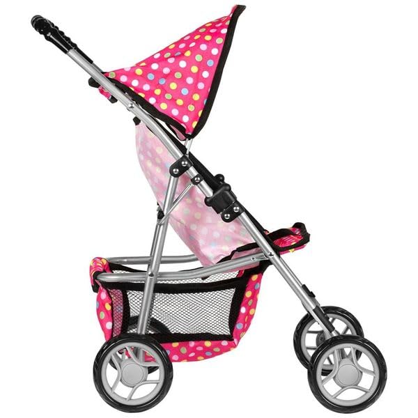 Fash N Kolor Polka dot design boosts charm during playtime.