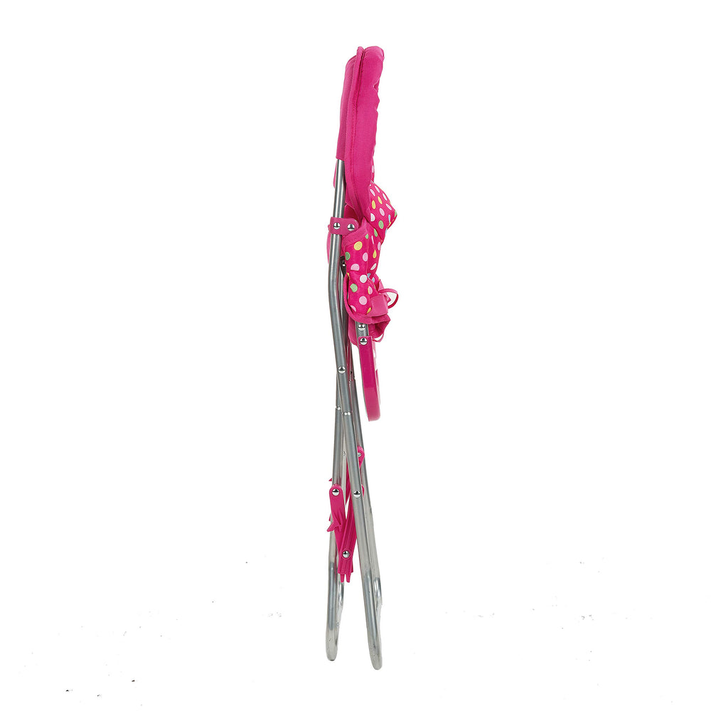 Fash N Kolor doll high chair packaging, gift-ready.