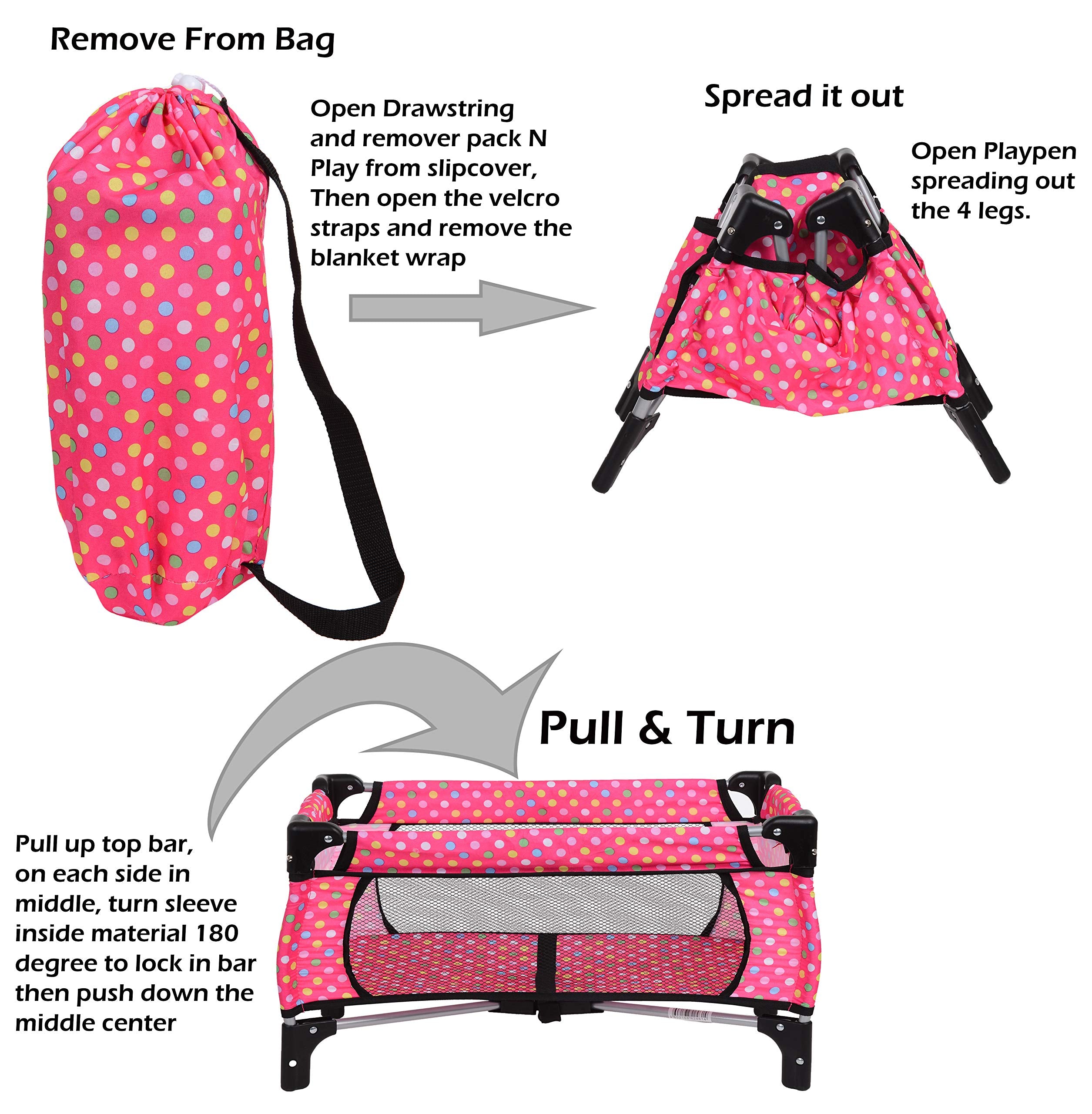 Fash N Kolor 18-inch doll compatibility makes playtime scalable