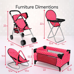 Fash N Kolor stroller storage basket keeps small outfits and toys handy