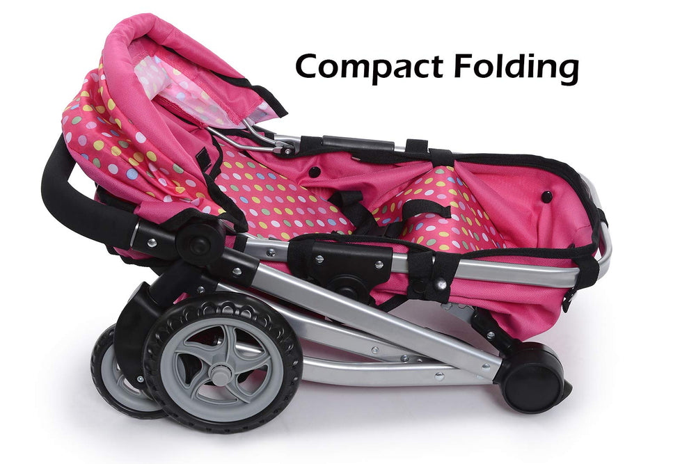 Fash N Kolor diaper bag keeps doll essentials organized.