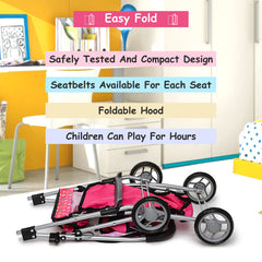 Fash n Kolor durable wheels support active play.