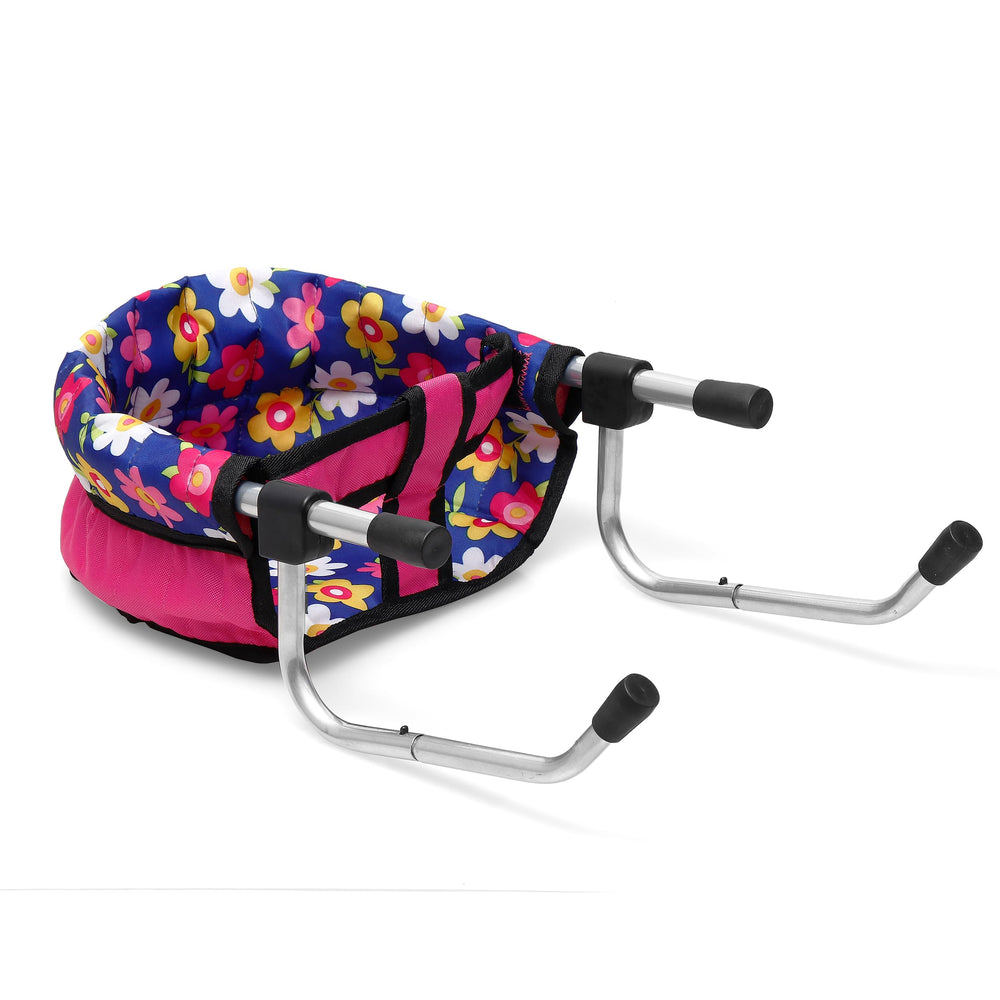 Fash N Kolor flower print doll chair design adds color to playtime
